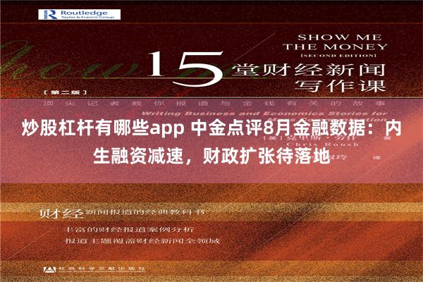 炒股杠杆有哪些app 中金点评8月金融数据：内生融资减速，财政扩张待落地