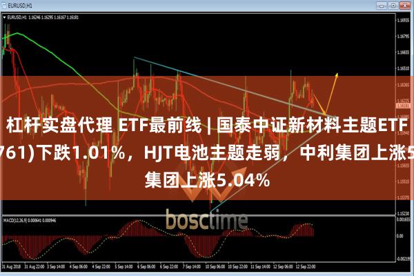 杠杆实盘代理 ETF最前线 | 国泰中证新材料主题ETF(159761)下跌1.01%，HJT电池主题走弱，中利集团上涨5.04%