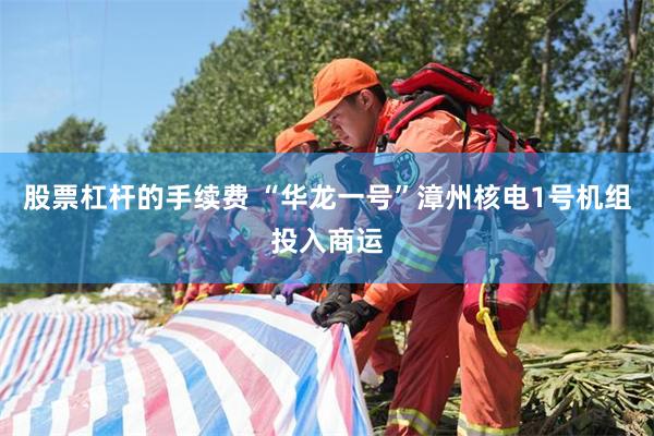 股票杠杆的手续费 “华龙一号”漳州核电1号机组投入商运